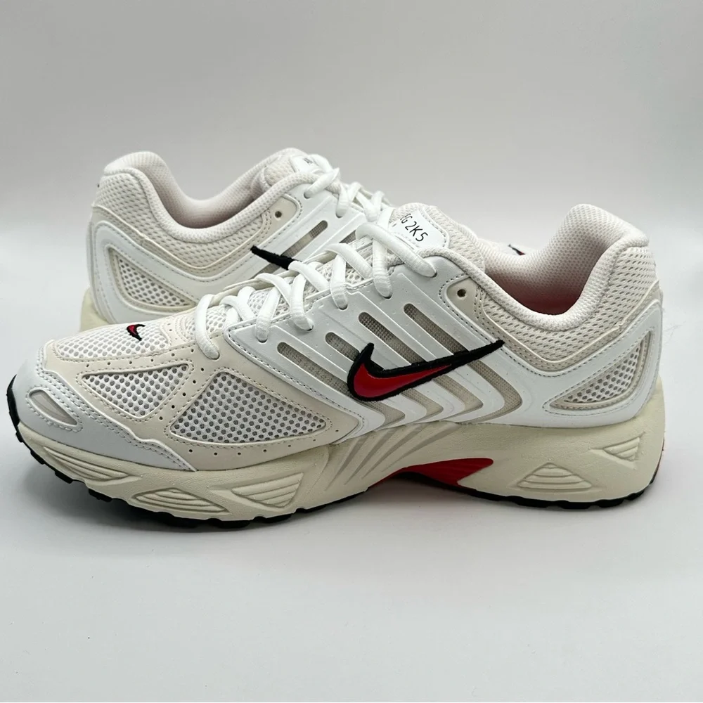 Women's Nike Air Peg 2K5 White/Gym Red-Phantom (FN7153 101) Size 10 - Picture 8 of 12
